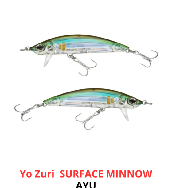 Yo-Zuri 3D Surface Minnow